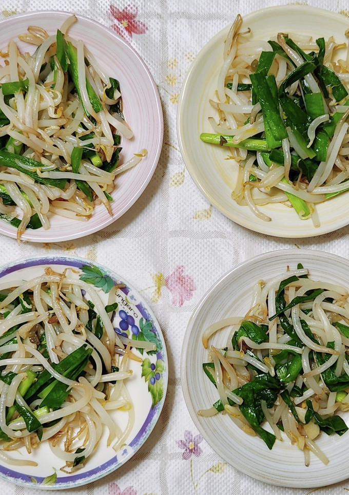 もやしとニラの炒め物-レシピのメイン写真