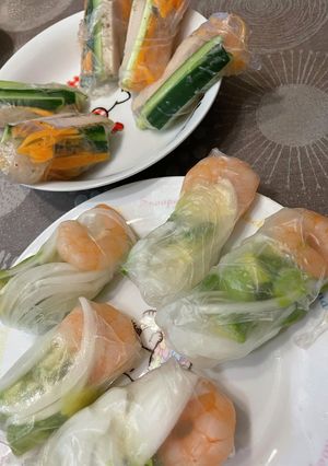 ほぼ海老アボカドすし？-レシピのメイン写真
