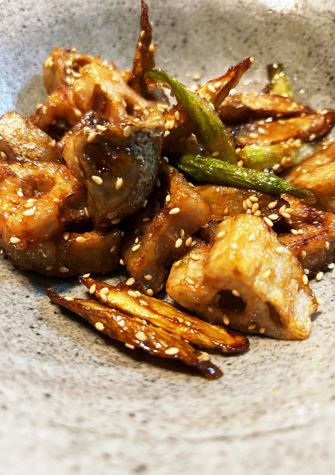 簡単！蓮根と牛蒡♡デパ地下風甘酢-レシピのメイン写真