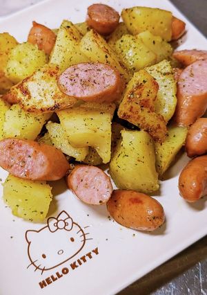 じゃがいもとウィンナーのマジソル炒め-レシピのメイン写真