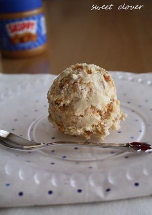 ピーナッツバナナクッキー❤アイスクリーム-レシピのメイン写真