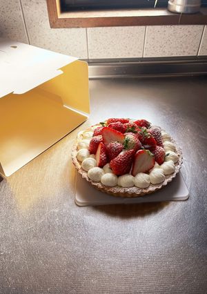 いちごのチーズタルト-レシピのメイン写真