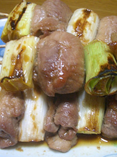 ボリューム満点な豚コマの焼き鳥-レシピのメイン写真