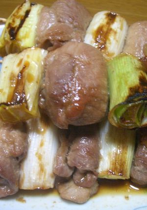 ボリューム満点な豚コマの焼き鳥-レシピのメイン写真