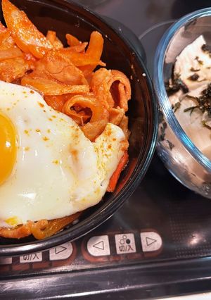 韓国風1人ご飯-レシピのメイン写真