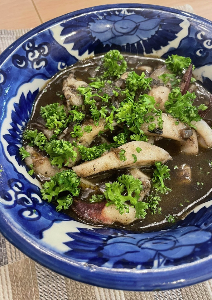 イカの墨煮★でござる-レシピのメイン写真