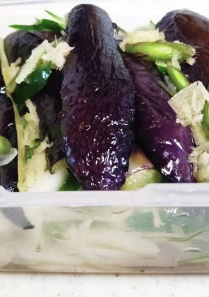 ナスの揚げ浸し 冷たいおかず-レシピのメイン写真