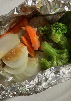 魚のホイル焼き(みそだれ)-レシピのメイン写真