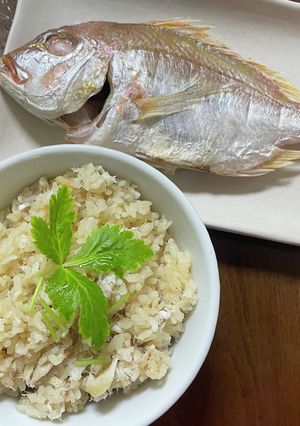 簡単鯛めし 下処理から-レシピのメイン写真