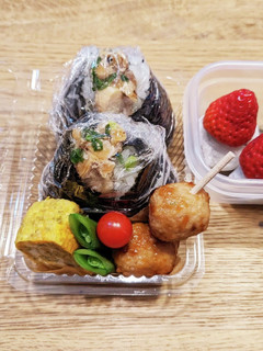 高2男子弁当!手羽とろねぎ塩おにぎり12-レシピのメイン写真