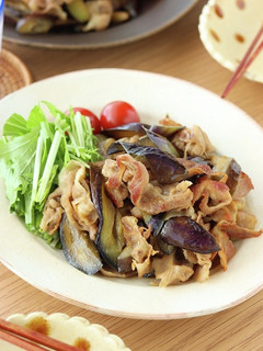 なすと豚バラのしょうが焼き-レシピのメイン写真