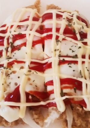 オートミールでピザ-レシピのメイン写真
