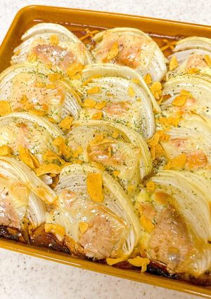 新玉ねぎのスライスチーズ焼き-レシピのメイン写真