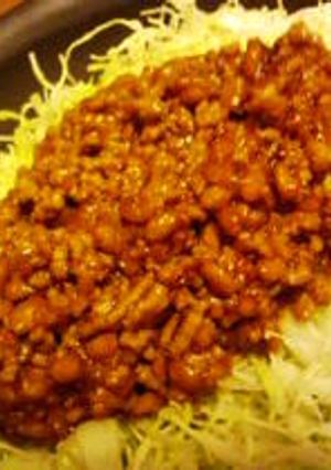 ✿納豆ひき肉炒め✿-レシピのメイン写真