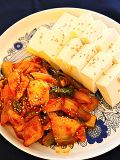 豆腐キムチ(두부김치)-レシピのメイン写真