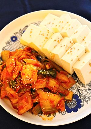 豆腐キムチ(두부김치)-レシピのメイン写真