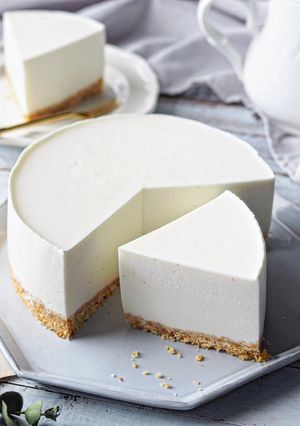 ヨーグルトムースケーキ-レシピのメイン写真