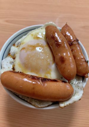 至高のソーセージ丼-レシピのメイン写真
