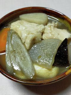 ささみ入り治部煮風けんちん汁-レシピのメイン写真