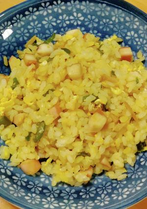 イカの青椒肉絲炒飯-レシピのメイン写真