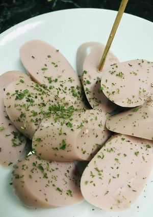 おつまみ●魚肉ソーセージの香草添え-レシピのメイン写真