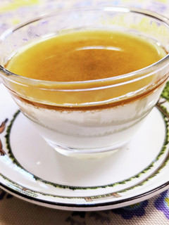 ヨーグルトゼリー&ほうじ茶ソース-レシピのメイン写真