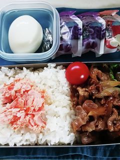 しょうが焼き弁当(4.26)-レシピのメイン写真