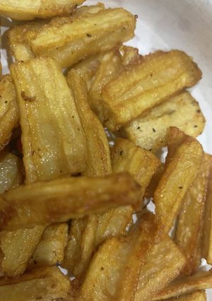 外はカリッとれんこん唐揚げ-レシピのメイン写真