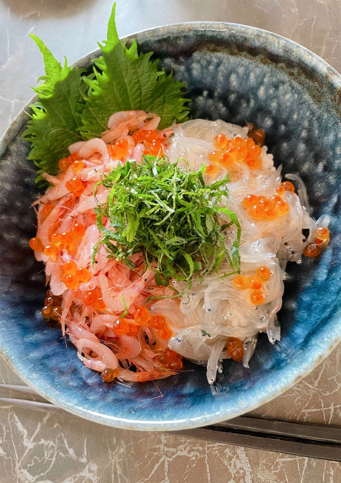 生しらすと生桜海老の春の２色丼-レシピのメイン写真