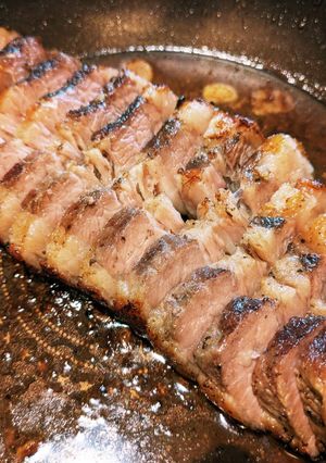 牛バラブロックのステーキ-レシピのメイン写真