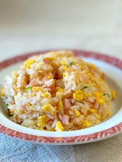 明太子ふりかけ(あかり)でピリ辛!炒飯-レシピのメイン写真
