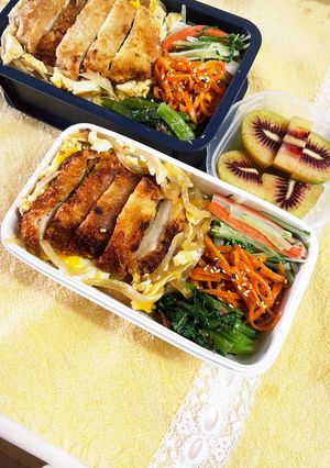 20240426娘ちゃん息子っちのお弁当-レシピのメイン写真