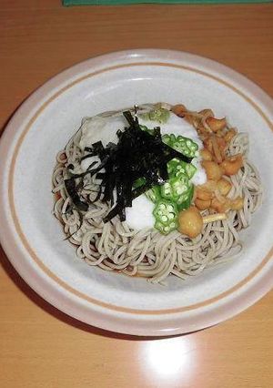 絶品！至高のネバネバ系ぶっかけ蕎麦-レシピのメイン写真
