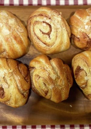 〜かもめ食堂風〜シナモンロールパン-レシピのメイン写真