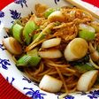 *カリカリじゃこと長葱の和風パスタ*