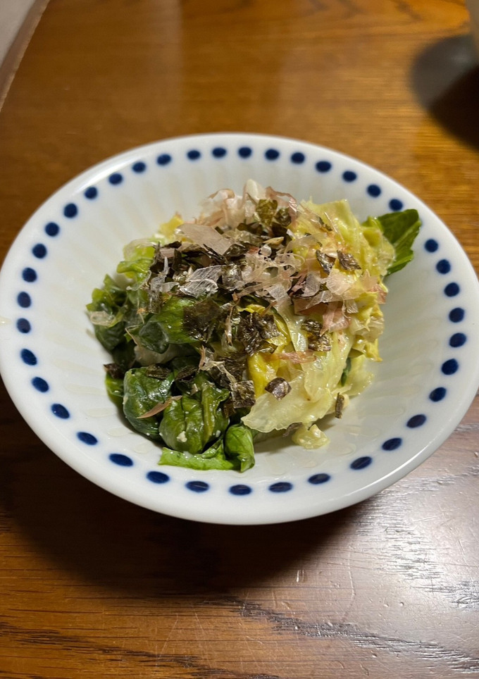 レタスの旨だれ和え-レシピのメイン写真