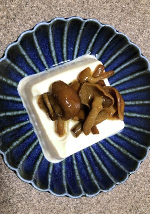 なめこのトッピング　豆腐や焼き魚に！-レシピのメイン写真