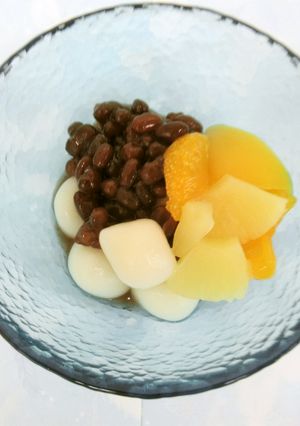 非常時にもお勧め!白玉だんごフルーツ-レシピのメイン写真