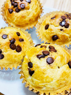 米粉で✰チョコチップバナナマフィン♪-レシピのメイン写真