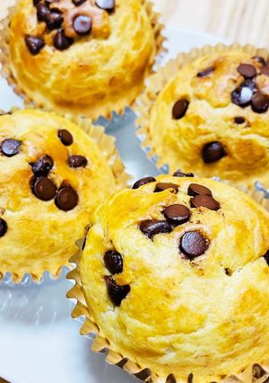 米粉で✰チョコチップバナナマフィン♪-レシピのメイン写真