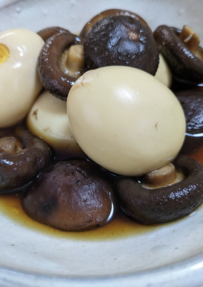 しいたけとたまごの煮物-レシピのメイン写真