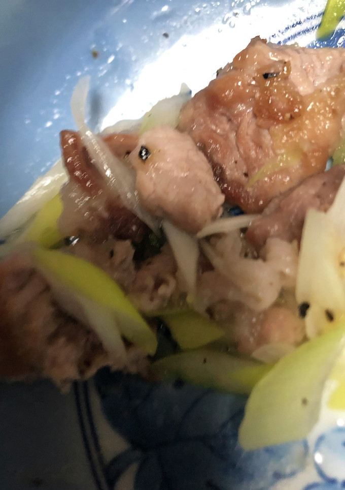 豚のネギ塩しょうが焼き-レシピのメイン写真