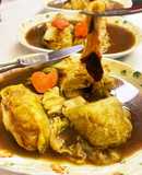 チーズりんごとろ〜り♡カレーキャベロール