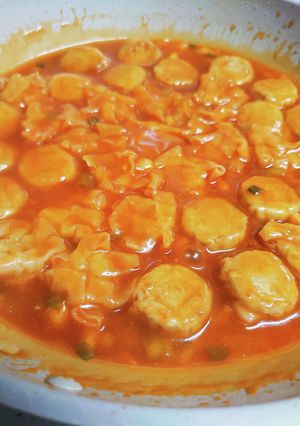 野蒜塩漬けアレンジ-焼売-チリソース-レシピのメイン写真