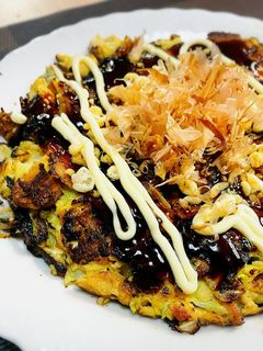 超簡単しかも糖質オフ!厚揚げのお好み焼き-レシピのメイン写真