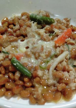 卯の花納豆のバター焼き-レシピのメイン写真