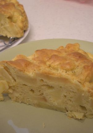 サラダ油で簡単！すぐできるりんごケーキ♪-レシピのメイン写真