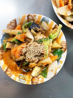 フルーティーキムチ味豚こま大根青椒肉絲風-レシピのメイン写真
