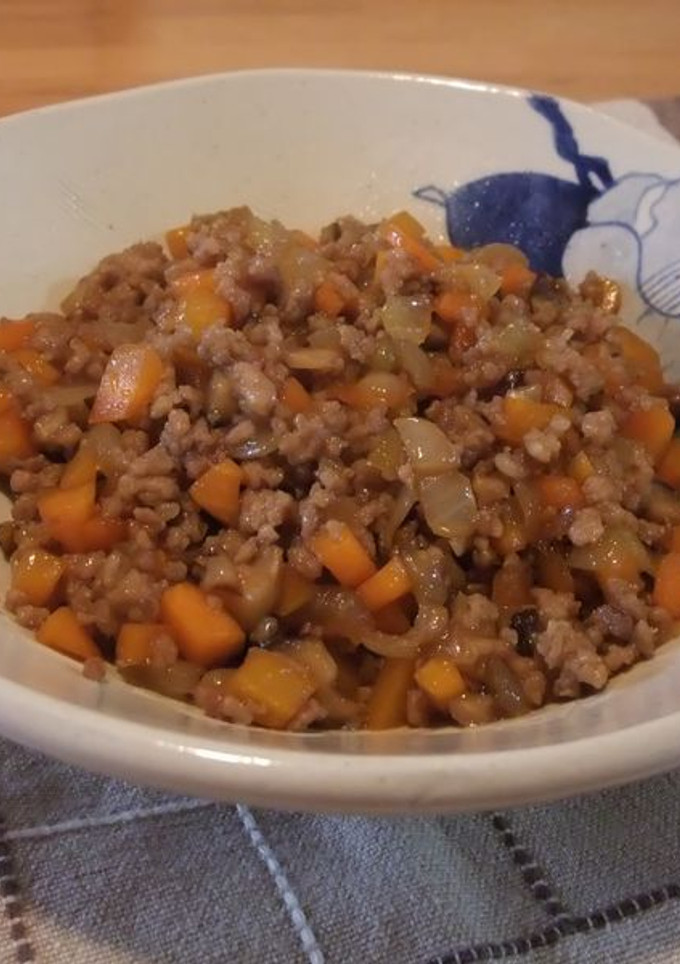 実家の味！豚挽き肉のそぼろふりかけ-レシピのメイン写真