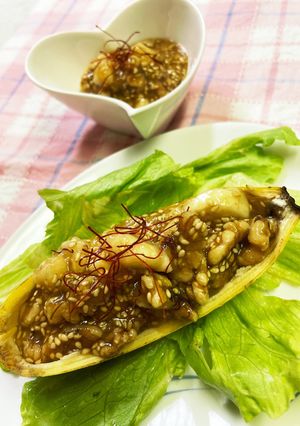 バナナの胡桃味噌あえ-レシピのメイン写真